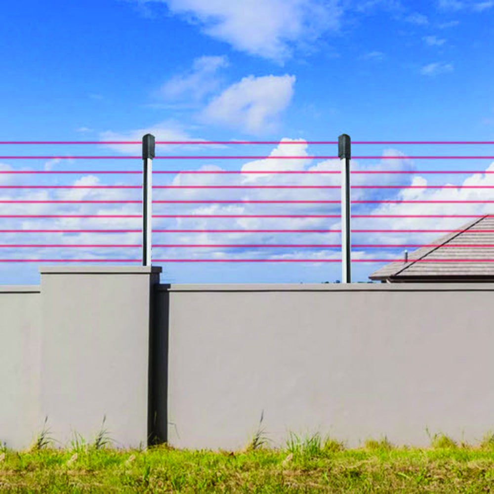 بیم فنسی 60 متری چهار خط دزدگیر